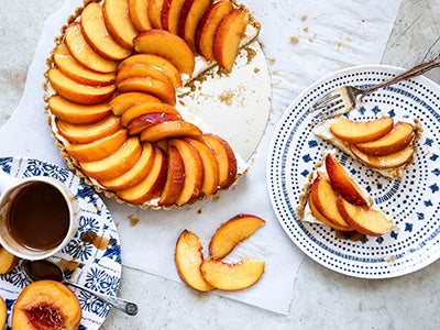 peach tart